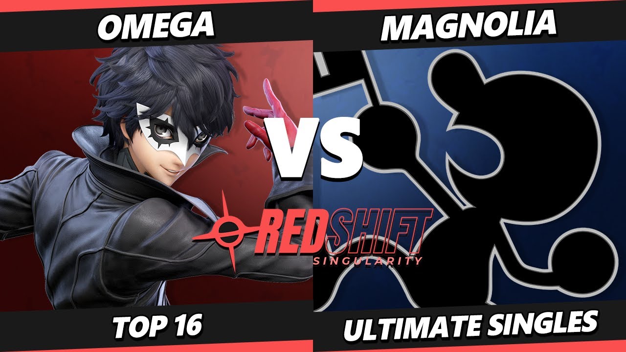 RedShift: Singularity - omega (Joker) Vs. Magnolia (Game & Watch) Smash Ultimate - SSBU