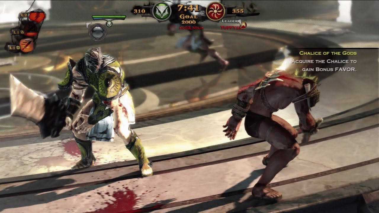 God of War: Ascension - Cronos Blade Gameplay [HD] Multiplayer Win