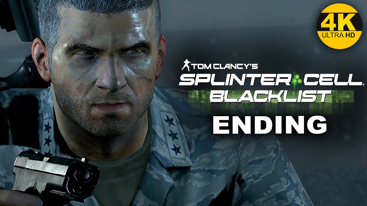 SPLINTER CELL BLACKLIST  - ENDING  Gameplay Walkthrough - No Commentary XBOX SERIES X 4K  60FPS