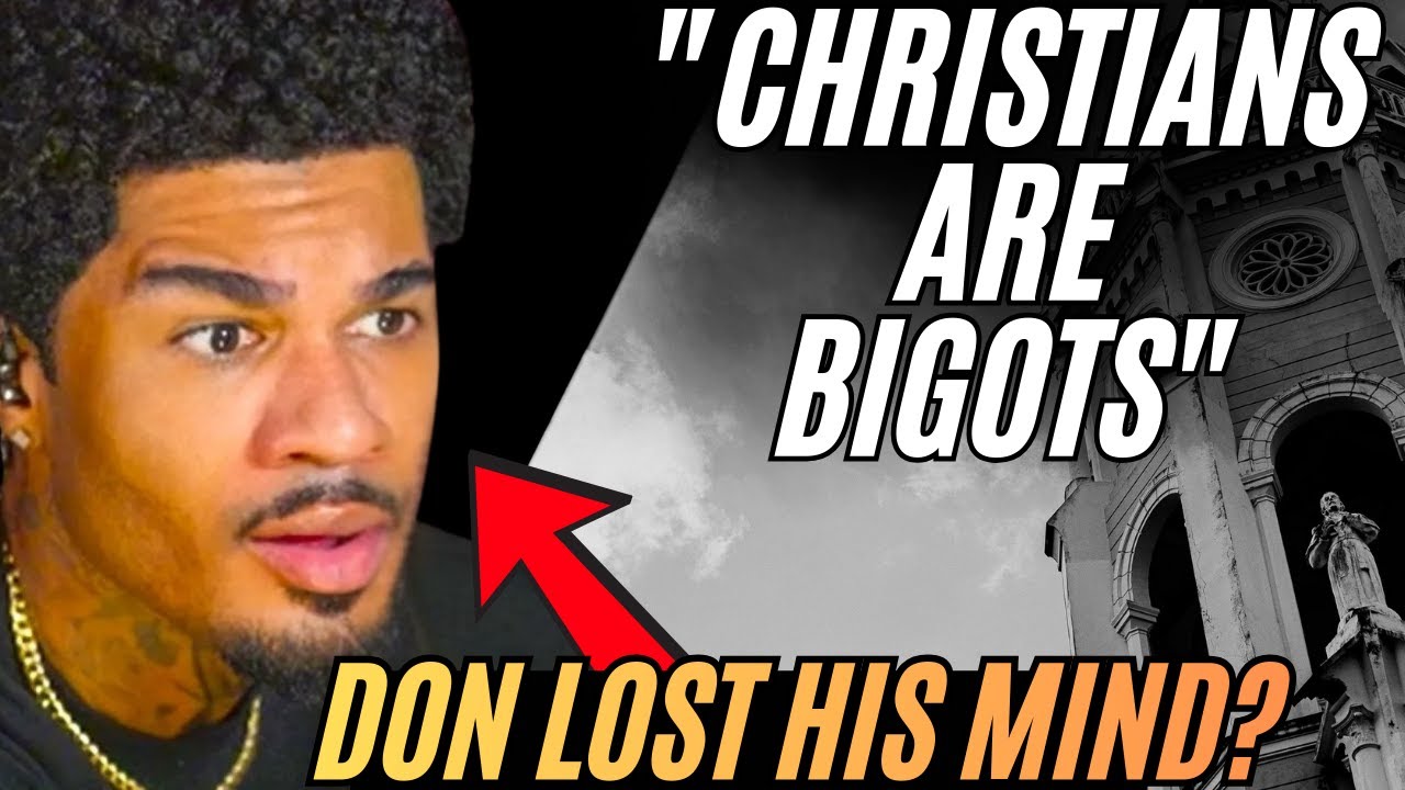 Don continues to attack Christianity.. This is dark. @AntonioTalkss @YoungDonReacts REFUTED.