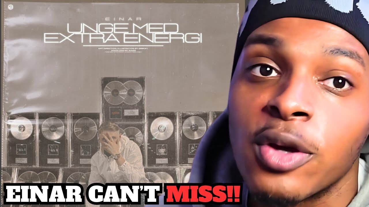 AMERICAN REACTS TO SWEDISH RAP MUSIC! Einár - Madagaskar (ENGLISH SUBTITLES)