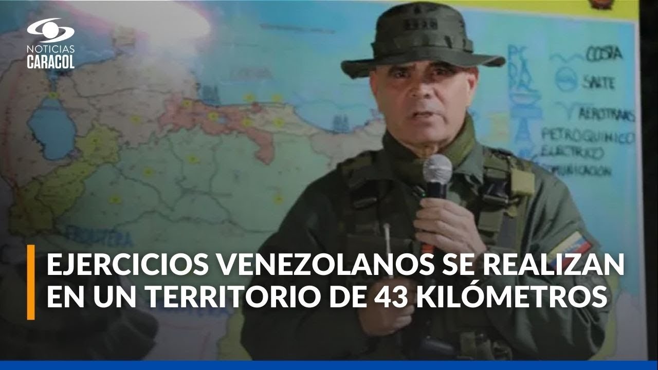 Venezuela anunció maniobras aéreas, marítimas y terrestres ante 