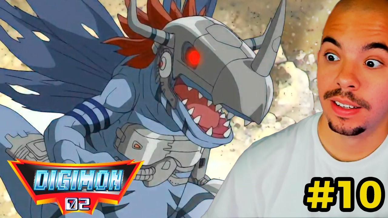 ¡METALGREYMON MALIGNO!🔥REACCION DIGIMON 02 EN LATINO PRIMERA VEZ | EP10