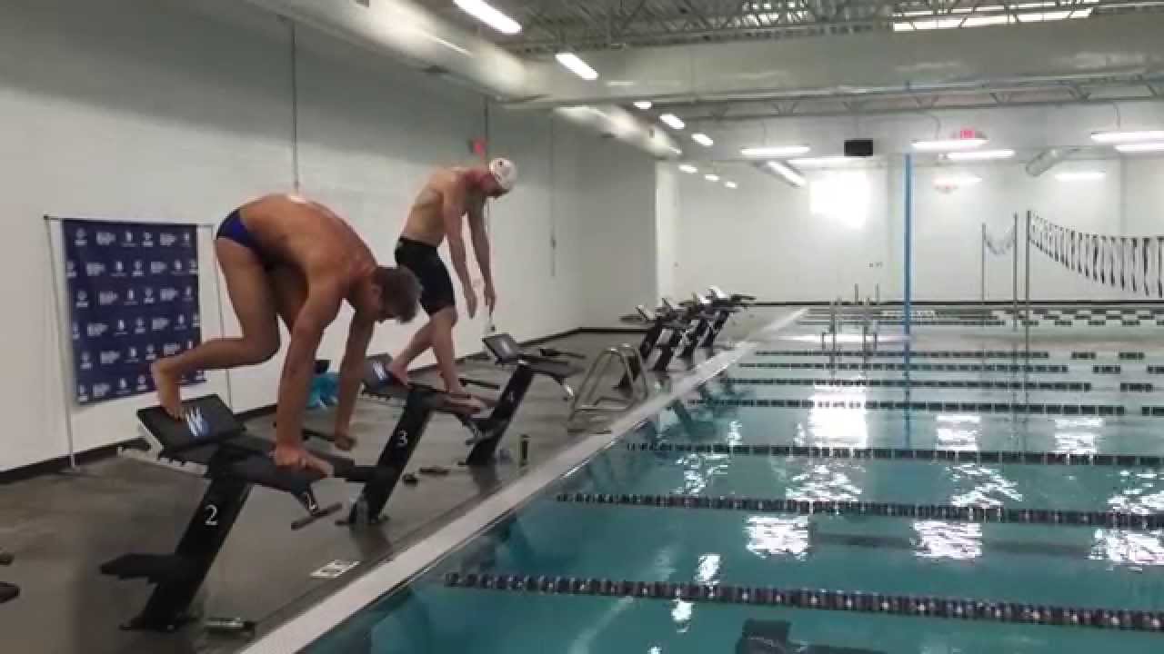 Matt Grevers and Josh Davis | 25 Yard Butterfly with Underwater Video
