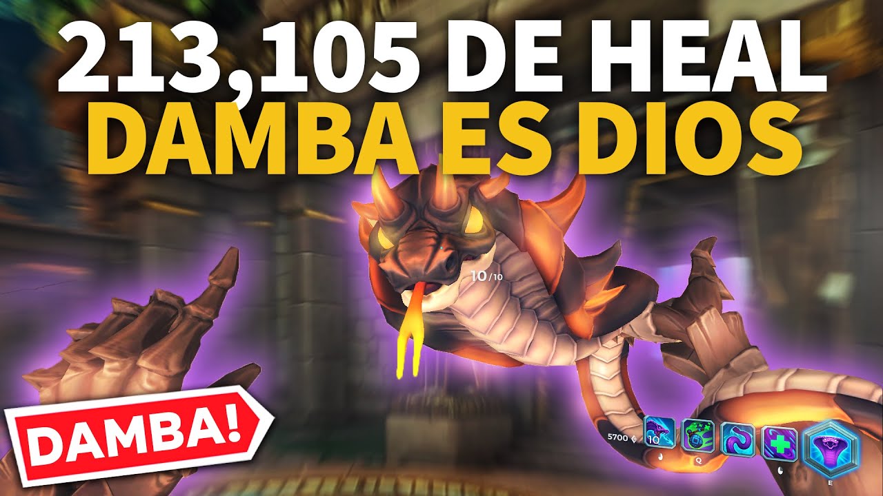 UNA LOCURA DE HEAL CON DAMBA en ranked | Paladins Gameplay Mal'Damba