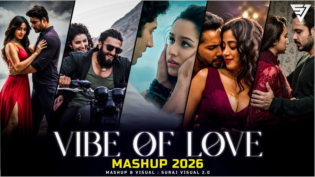Vibe Of Love Mashup 2026 | Suraj Visual 2.0 | Arijit Singh | Jubin N | K.K. | Best Of Love 2026