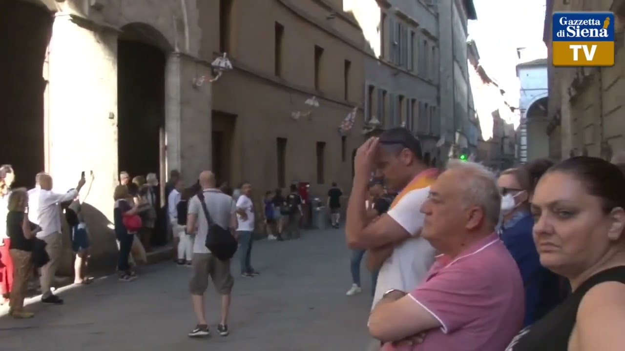 Sogno Palio arrivo dei Popoli 30 giugno