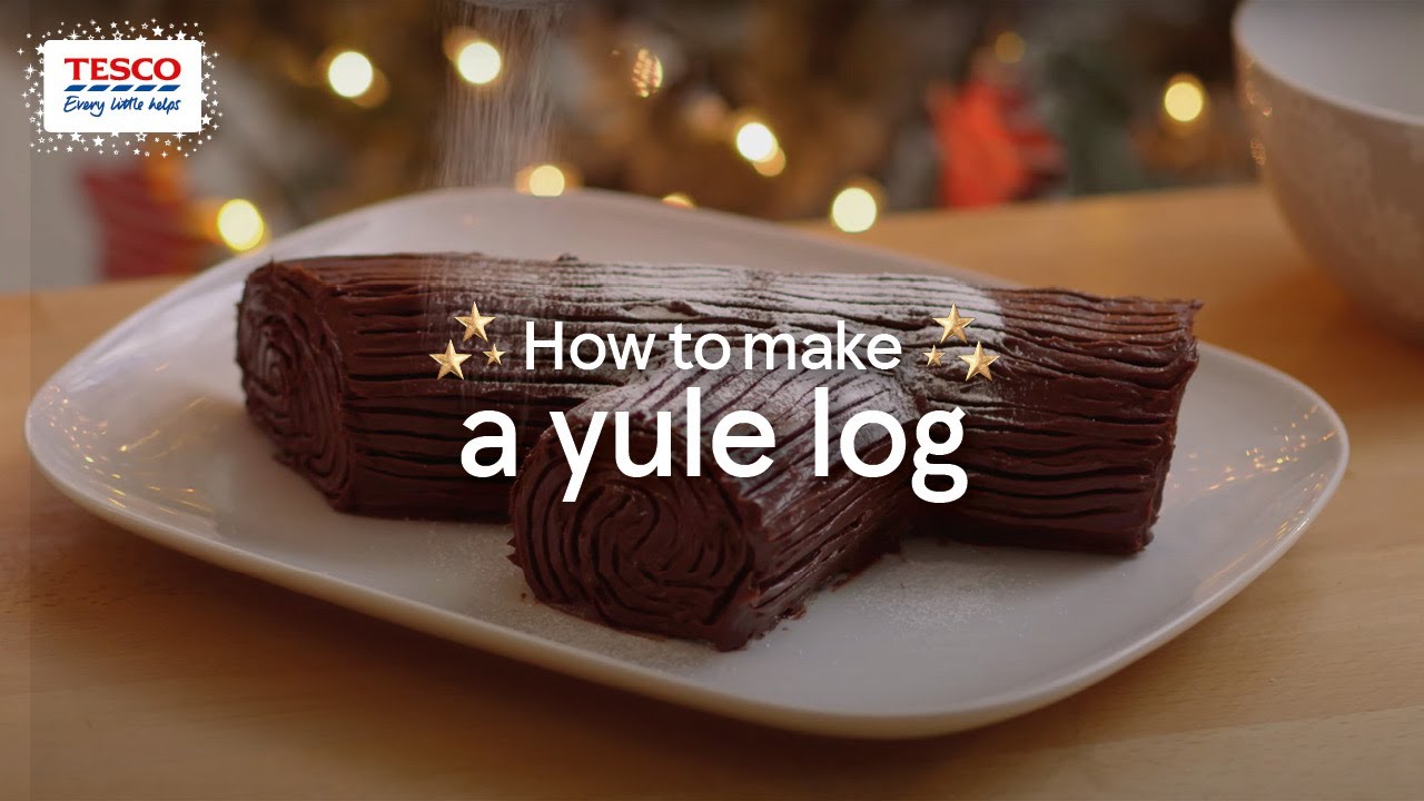 How to Make a Yule Log | Tesco Food