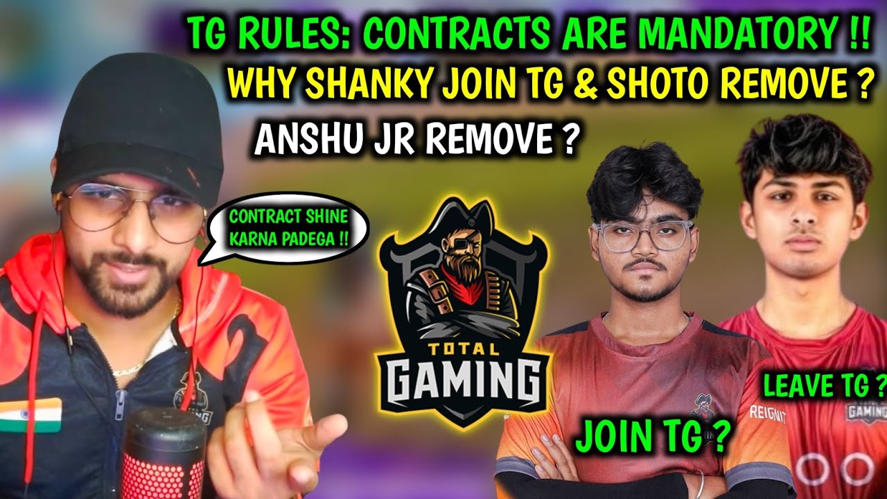 WHY SHANKY JOIN TG & SHOTO REMOVE ? AZTEC PERMANENT JOIN TG ? TG RULES : CONTRACT ARE MANDATORY 