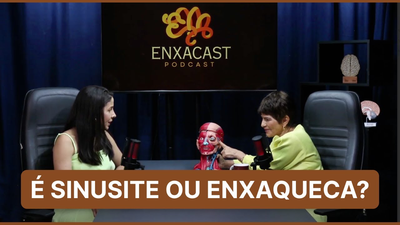 É SINUSITE OU ENXAQUECA? O erro que faz você tomar antibiótico à toa | ENXACAST #6