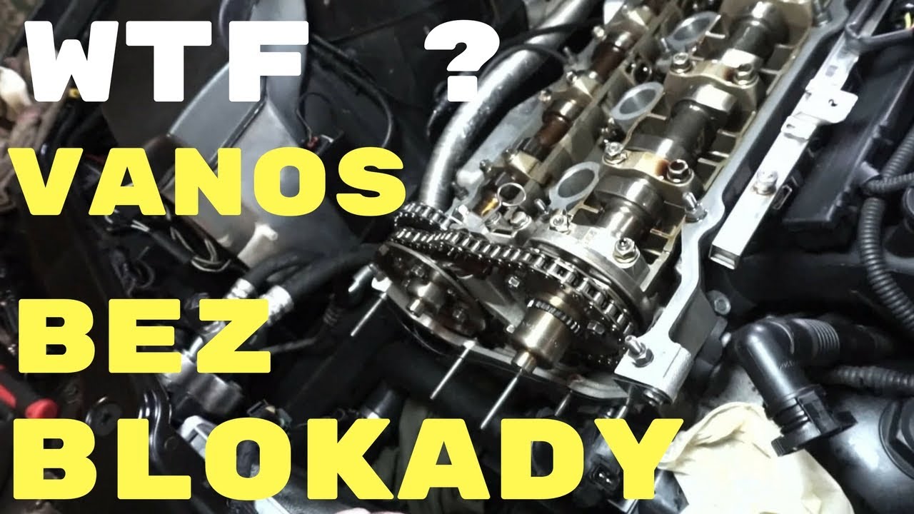 VANOS BEZ BLOKADY -ustawianie VANOSA BMW E46 M54 bez pryzmy vs FALOWANIE OBROTÓW
