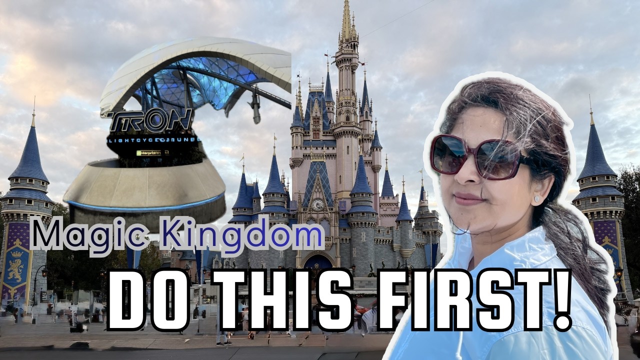 How to Do Magic Kingdom RIGHT 🎢 Rides Strategy + Parade + Fireworks!