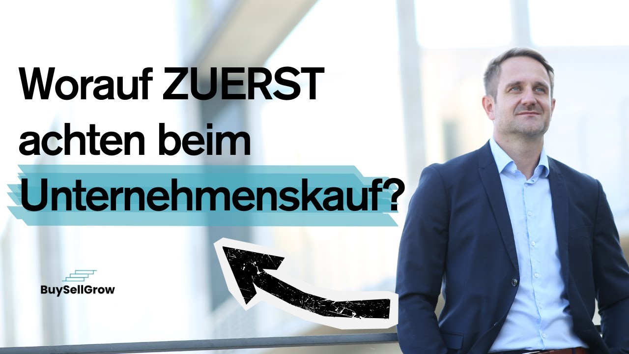 Unternehmenskauf: Die ERSTE Kennzahl die Du prüfen musst!