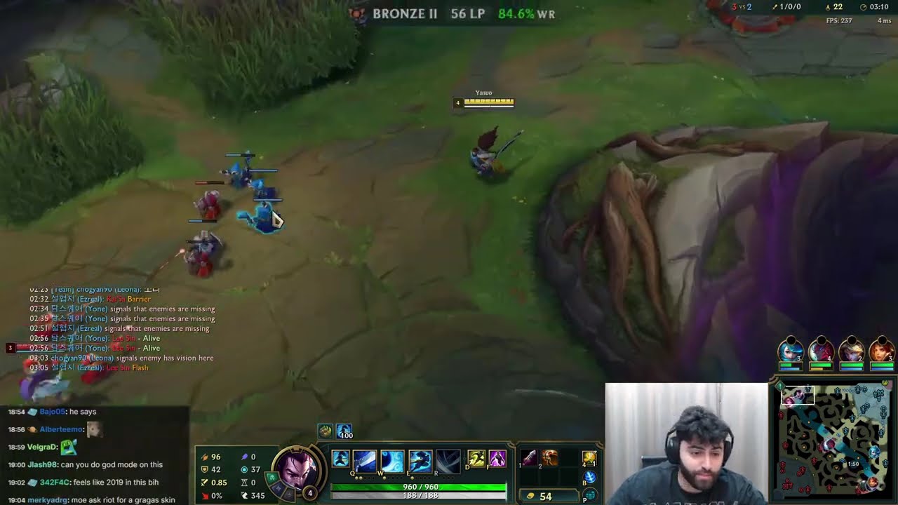 Yassuo in Korea Day 2 - Smurfing in Low Elo w/ Alicopter