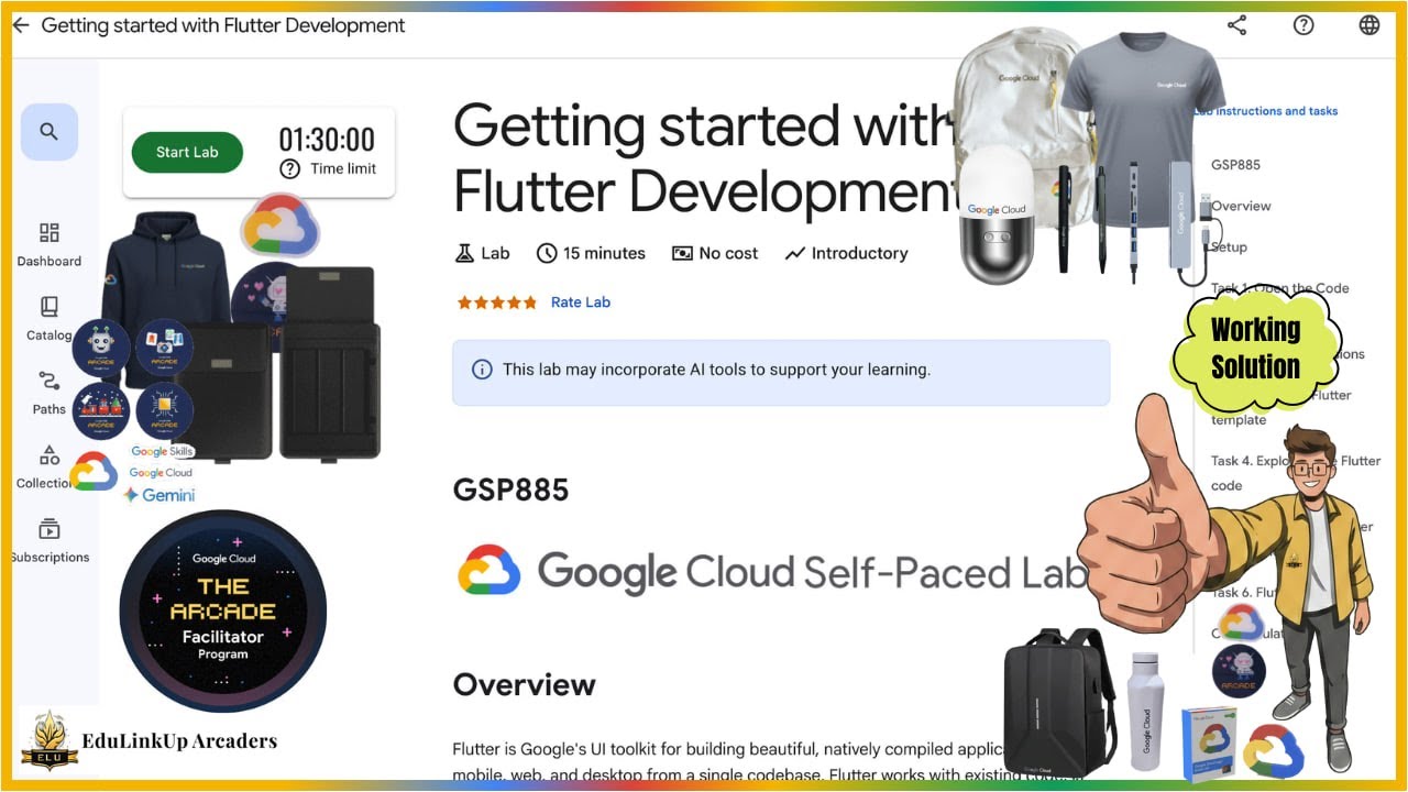 Getting started with Flutter Development | GSP885