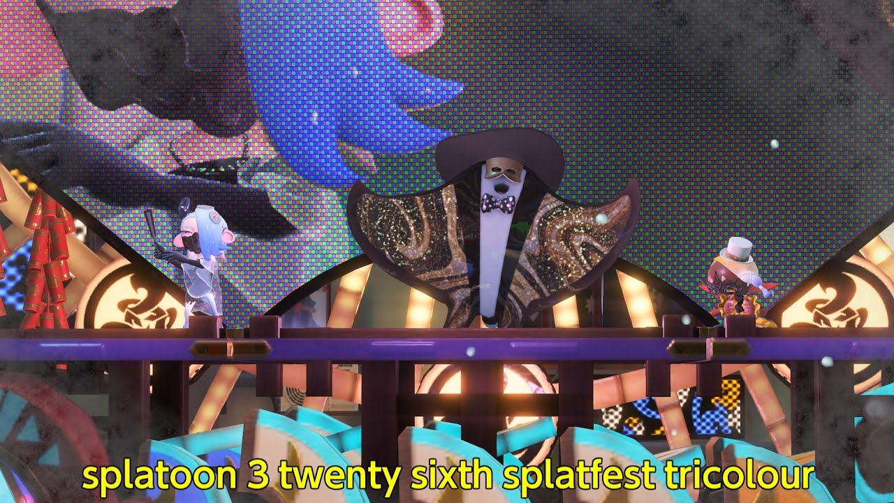 splatoon 3 twenty sixth splatfest frostyfest tricolour (Friends vs Family vs Solo)
