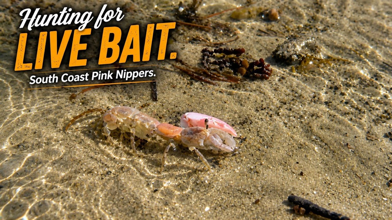 Hunting for Live NIPPERS South Coast NSW