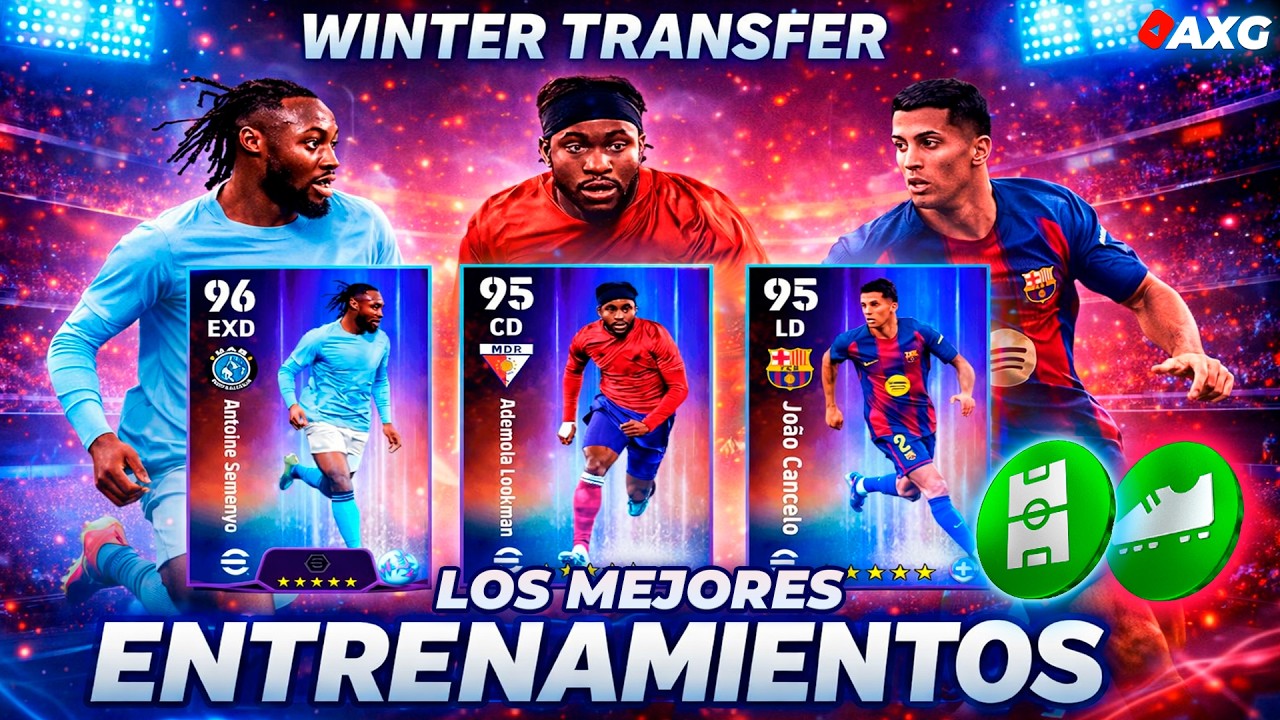 Jugadores WINTER TRANSFER eFootball Reviewed | Lookman vs Semenyo vs Joao Cancelo 📝