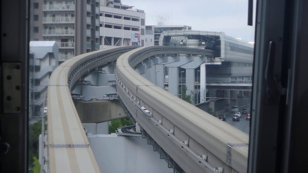 大阪モノレール　南茨木～大阪空港　前面車窓