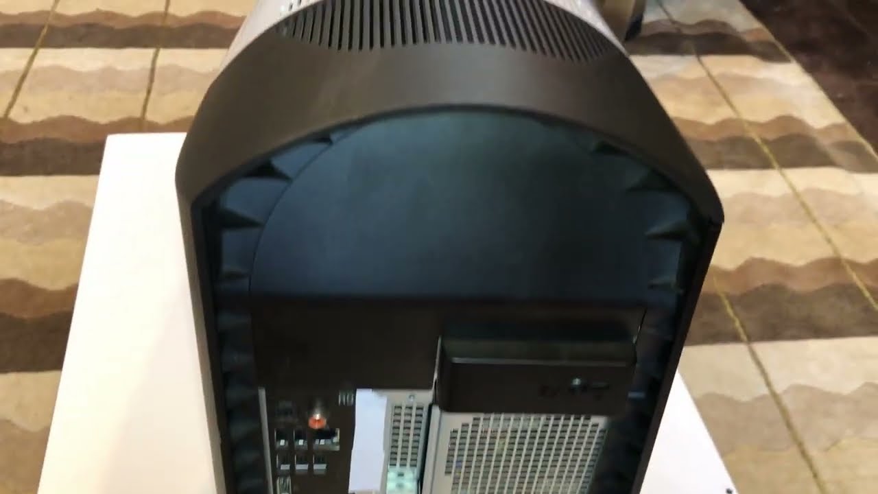 Игровой настольный компьютер DeLL Alienware Aurora R9. Откройте дверцы корпуса. Разберите. Снимит...
