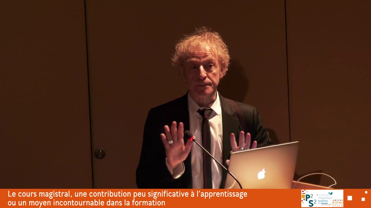 Le cours magistral dans l'apprentissage