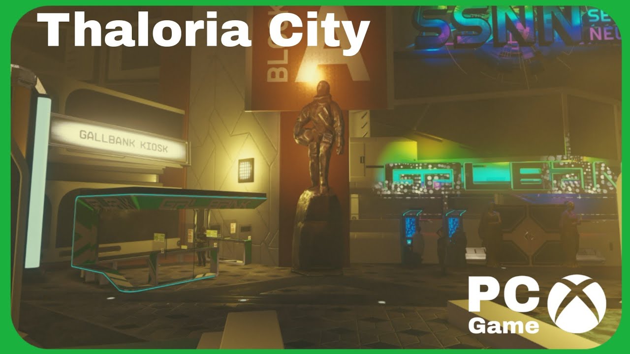 Обзор Starfield Thaloria City