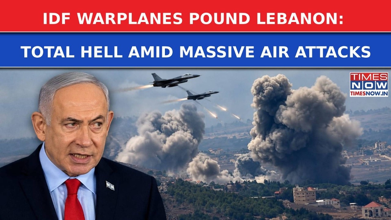 IDF Warplanes Pound Lebanon: Huge Air Attack On Qantara, Bani Hayyan As Israel Unleashes Total Hell