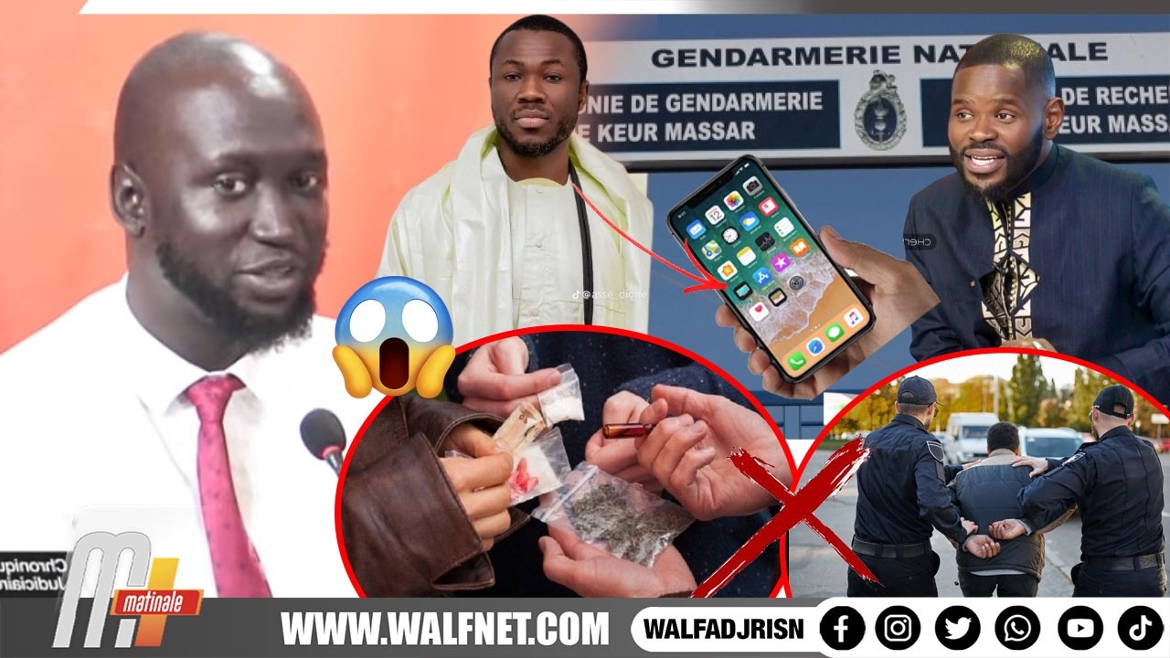 Arrestation Ass Dione Xassida, exploitation du t&eacute;l&eacute;phone de Pape Cheikh, trafic drogue: P.N d&eacute;crypte