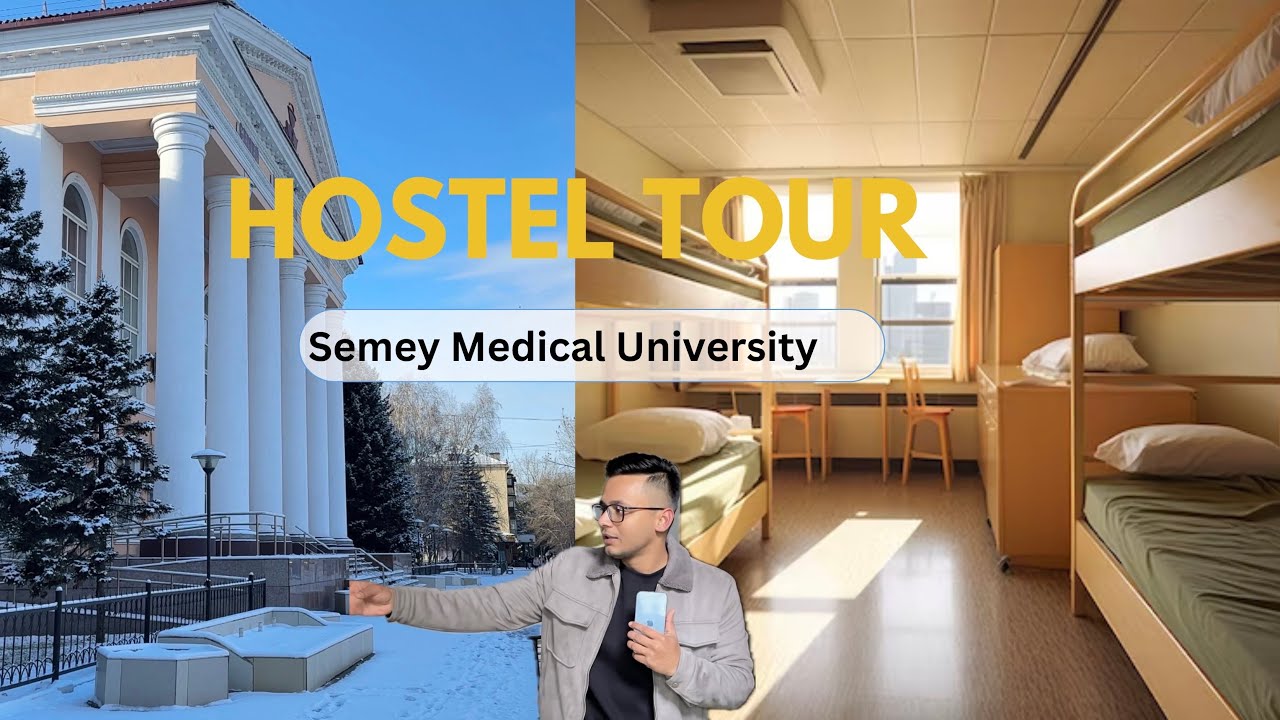 Medical Hostel Tour  | MBBS in Kazakhstan