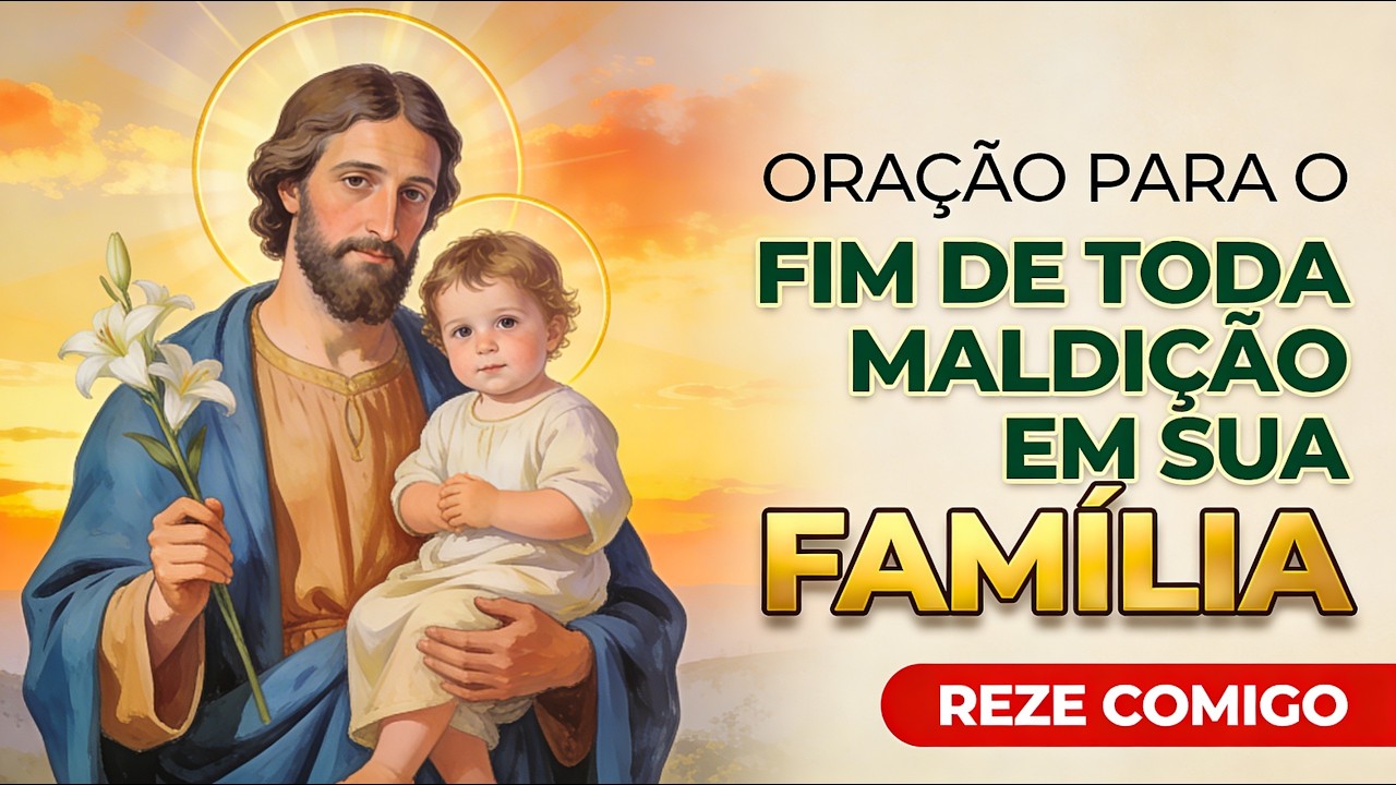 ORAÇÃO A SÃO JOSÉ PARA QUEBRAR MALDIÇÕES FAMILIARES