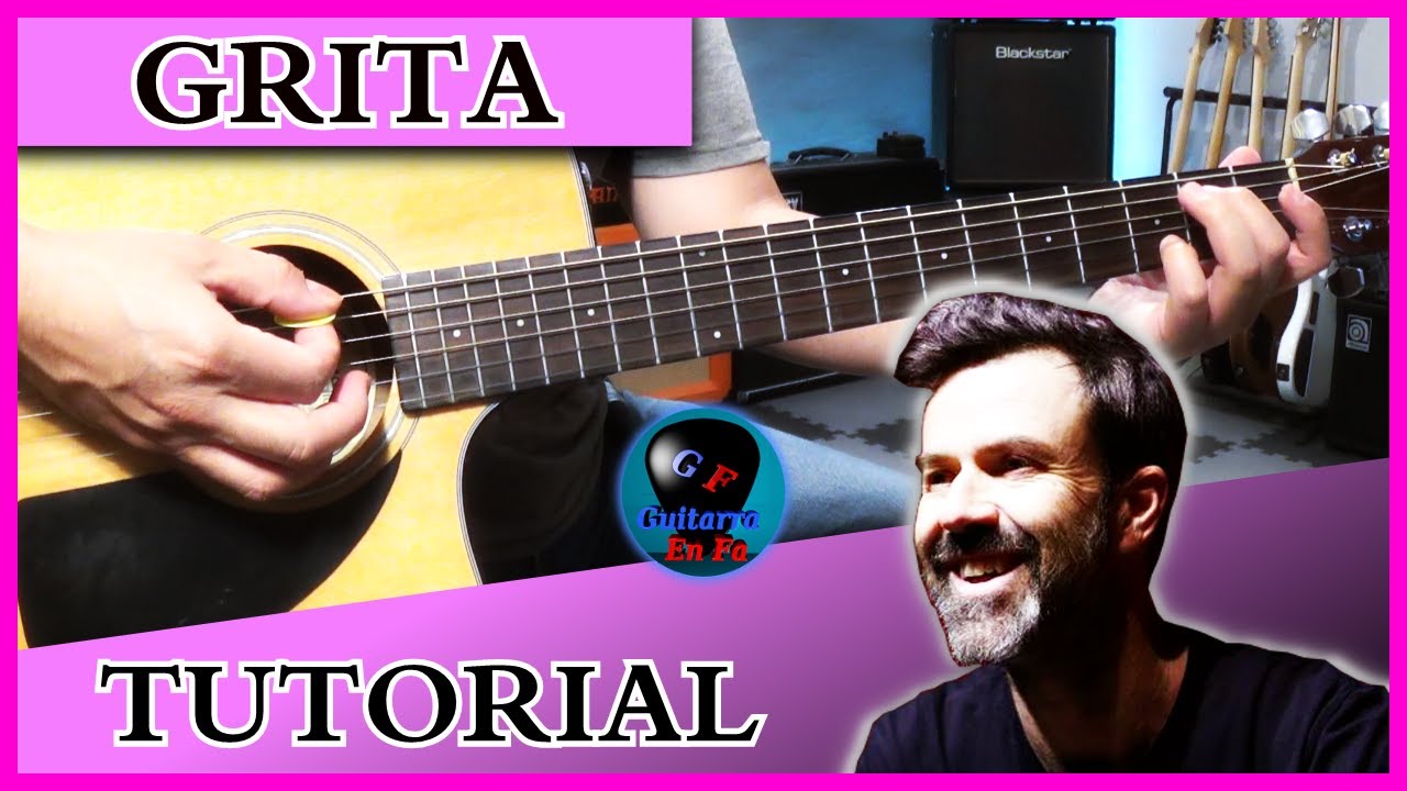 ✅ Cómo tocar GRITA en Guitarra Acústica ✅ Jarabe de Palo | TUTORIALES DE GUITARRA T7