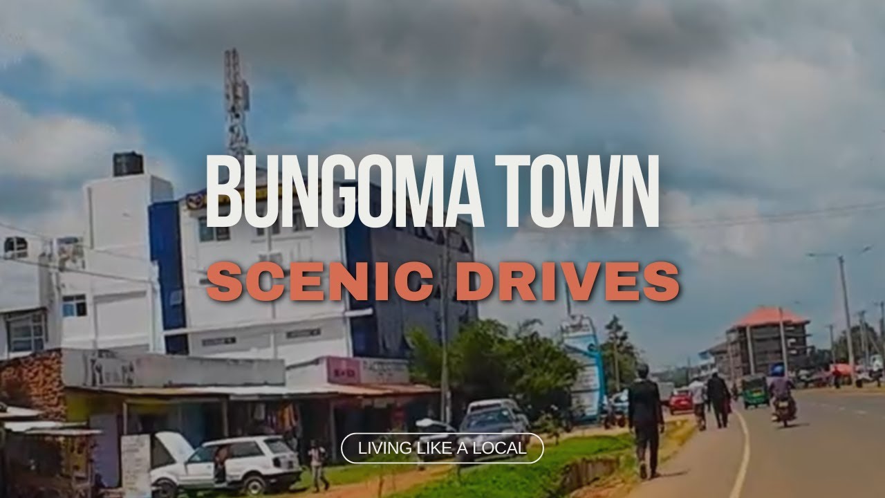 Bungoma Town Urban Life Captured in 4K