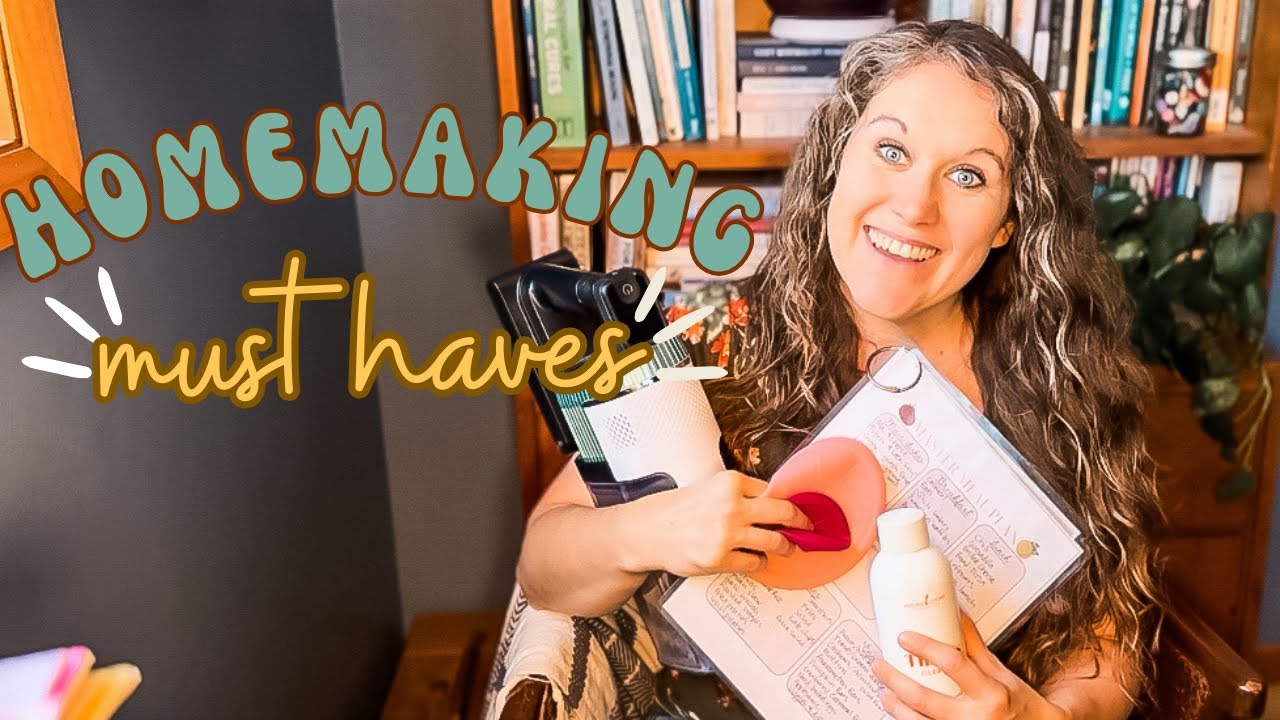 Essential homemaking tools, hacks, and habits for homemakers, homeschool moms, and SAHMs
