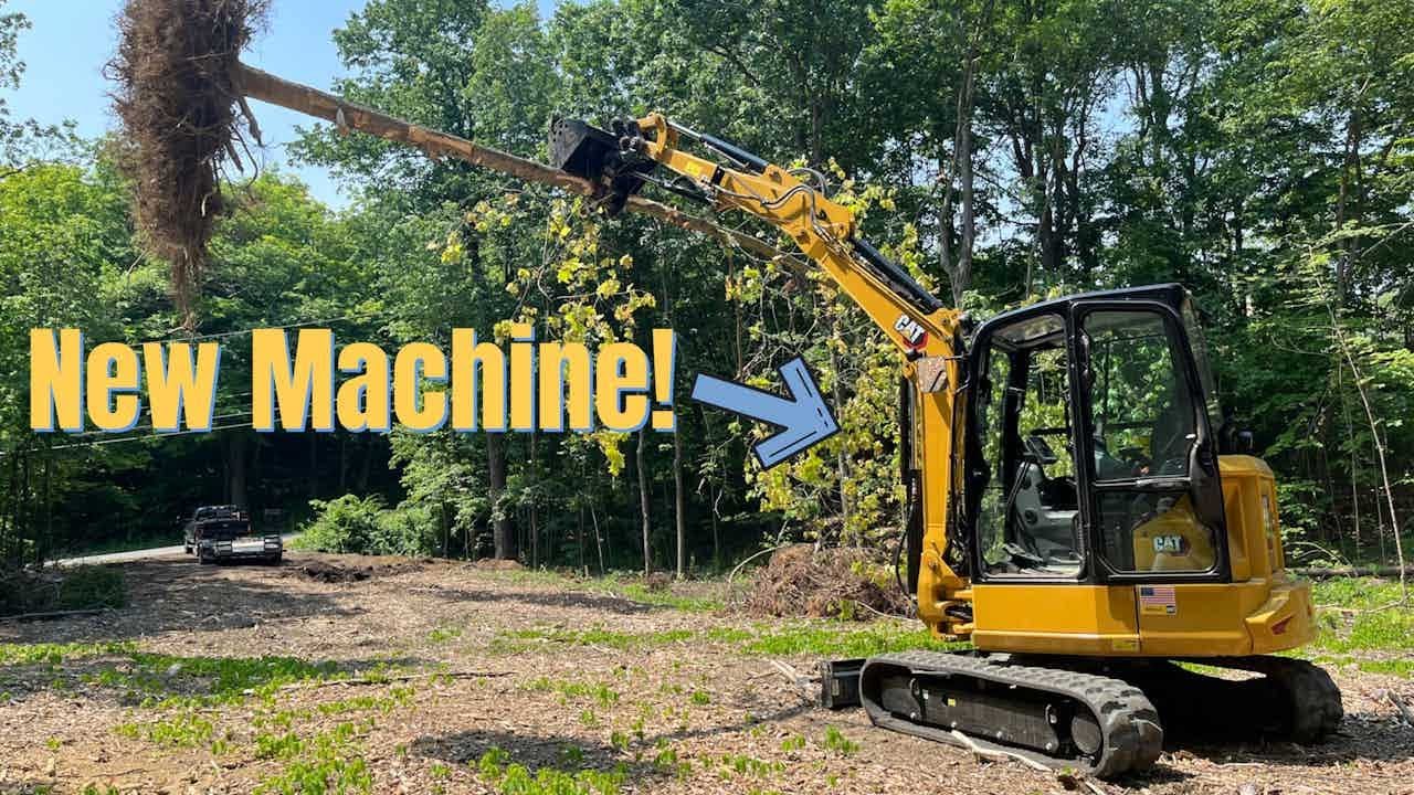Surprising My Employee With a NEW Cat 304 Excavator!