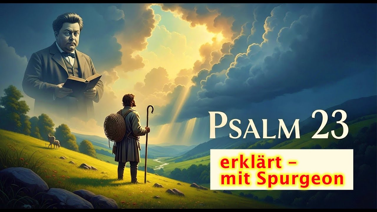📕 Толкование Псалма 23 с Чарльзом Хэддоном Спердженом 🕊️  Самая глубокая жемчужина псалмов объяснена