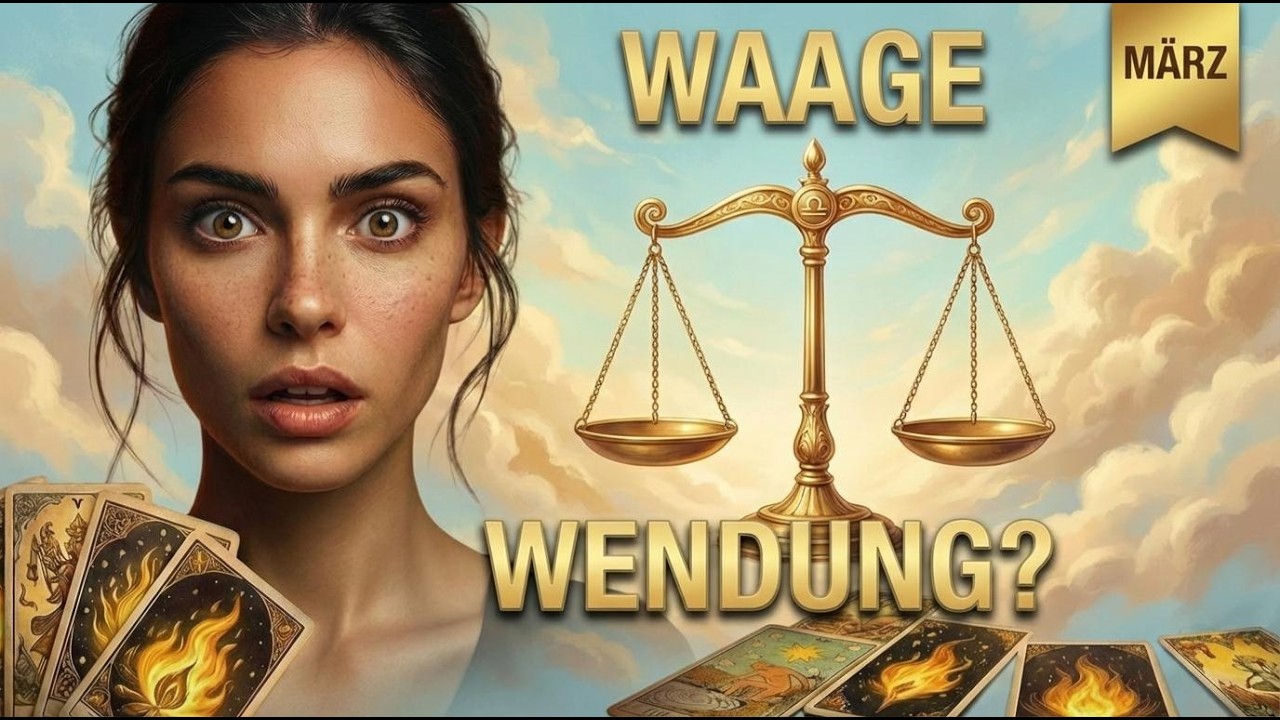WAAGE ♎ März 2026: Bin SPRACHLOS! Unerwartete WENDUNG! ⚖️💨 (Achtung!)