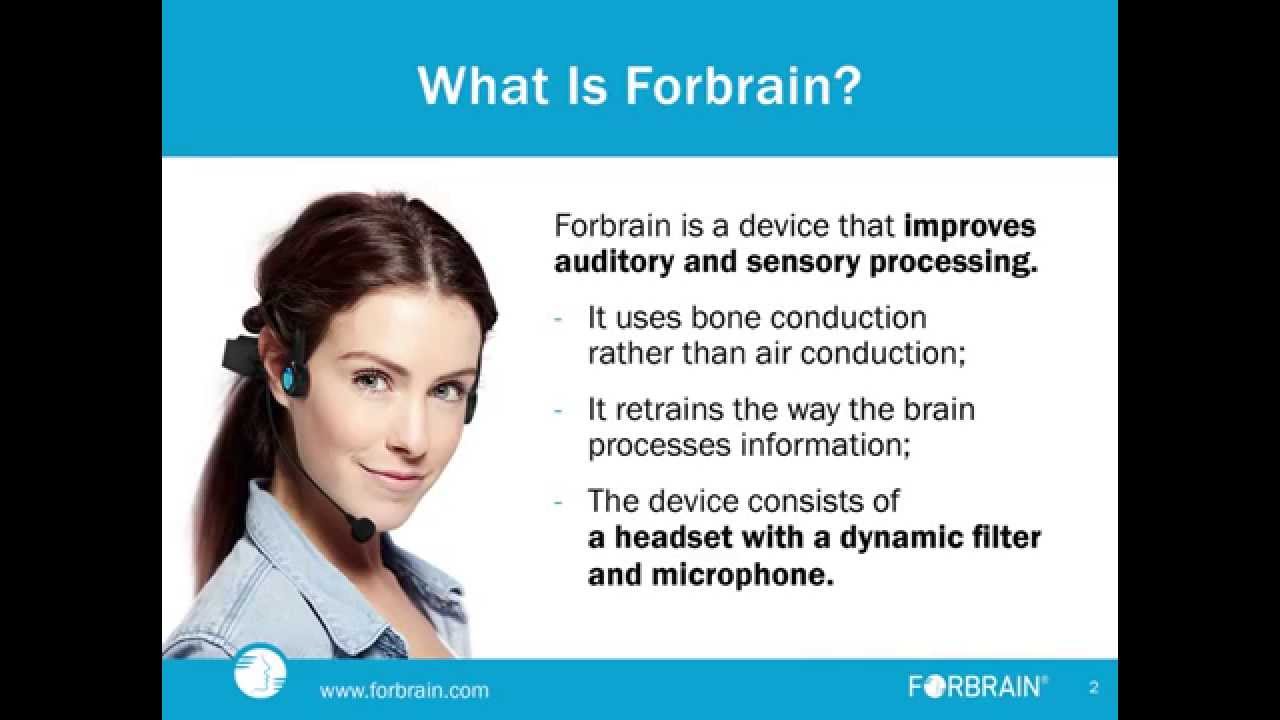 Learn more about Forbrain, the bone conduction headphones improving speech, reading and attention!