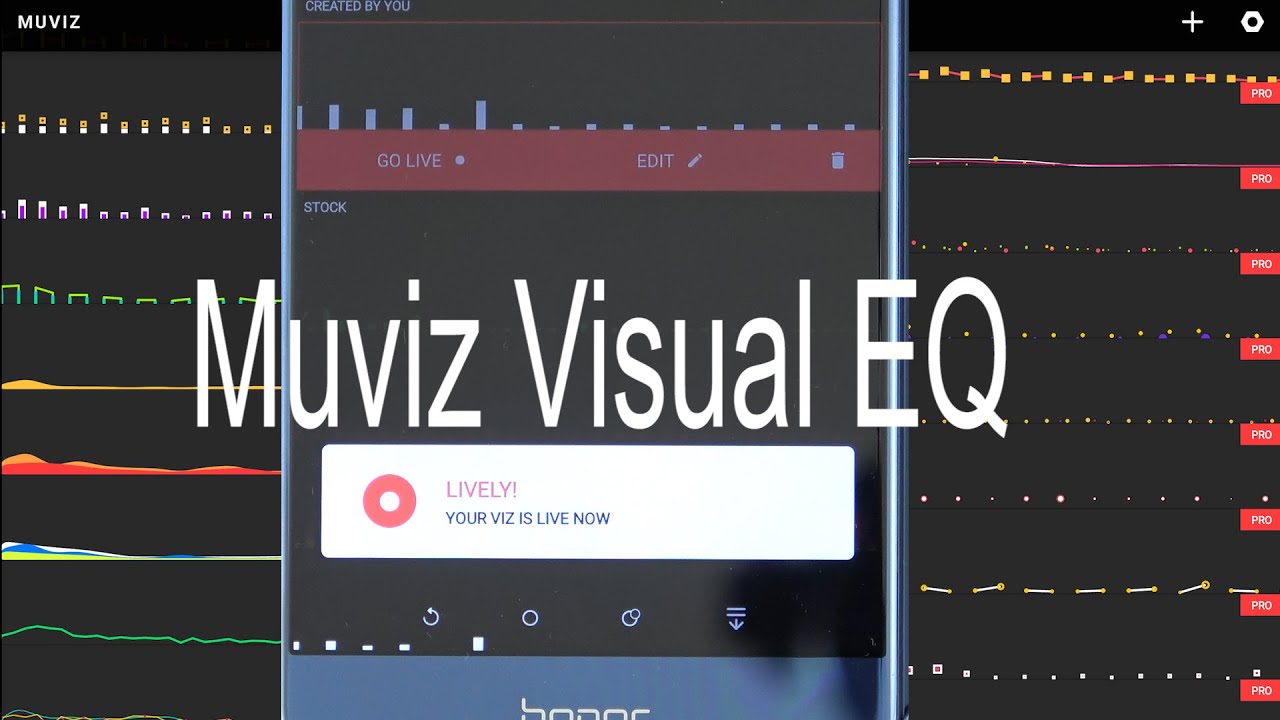 Muviz is a  Nav Bar Audio Visualizer ( app review)