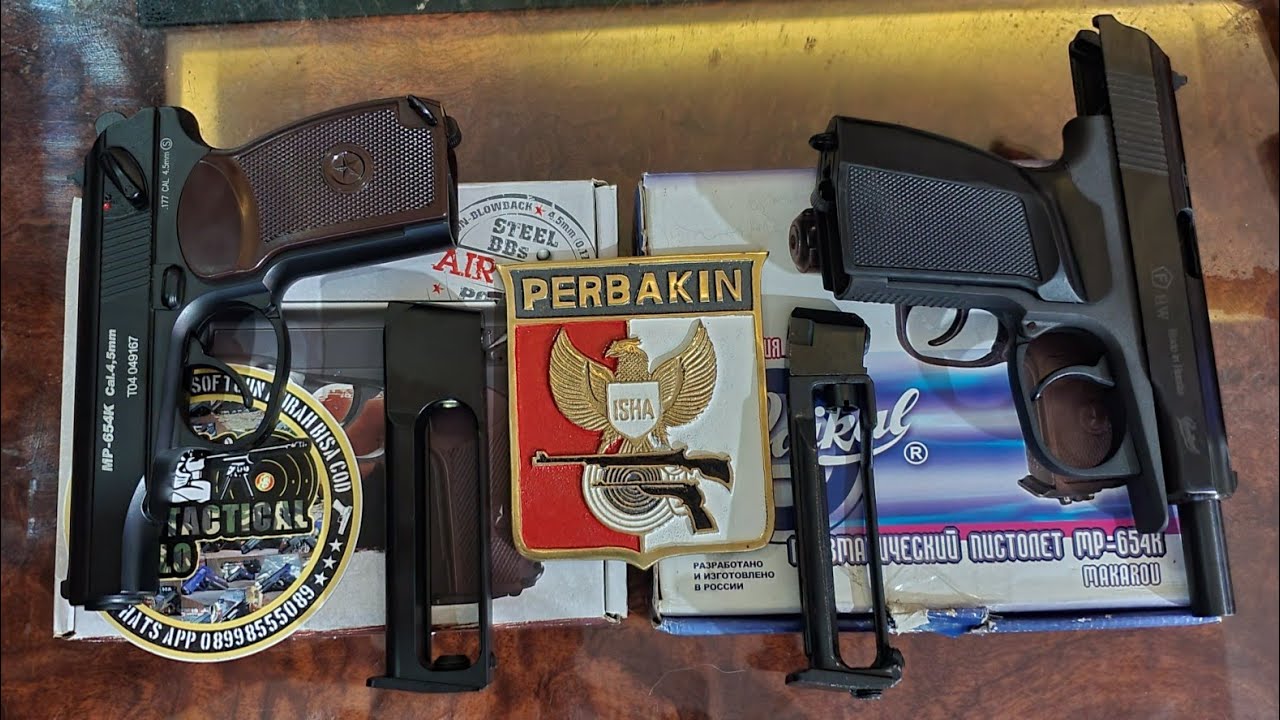 PERBEDAAN BAIKAL MAKAROV ORIGINAL RUSIA DAN MAKAROV KWC TAIWAN