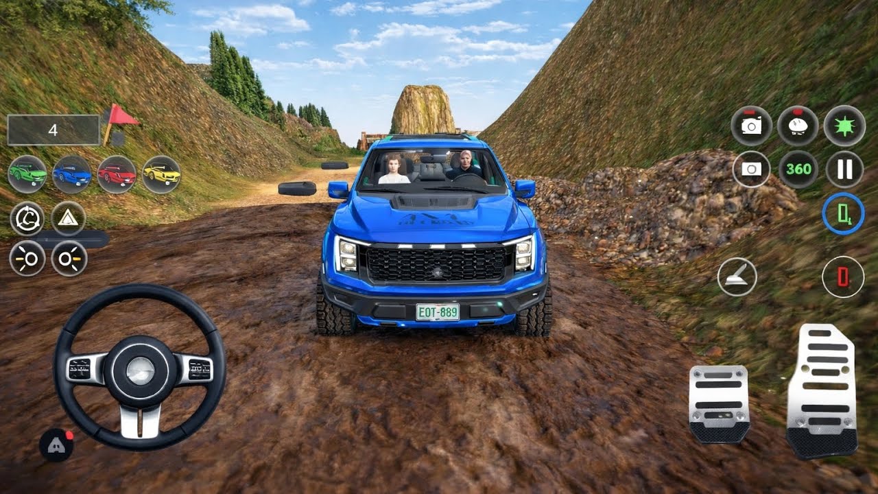 Jeep Driving 4x4 - Jeep Game | Jeep Game 3D Gameplay - Jeep Driving Game | Gadi Wala Game. Part 28