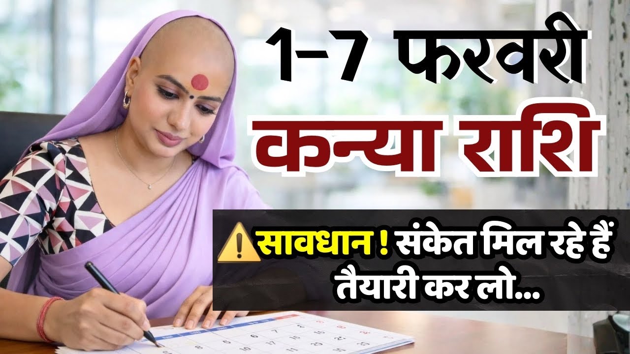 कन्या 1-7 फरवरी राशिफल 2026 | फरवरी राशिफल | कन्या राशिफल | Kanya rashifal | February rashifal   