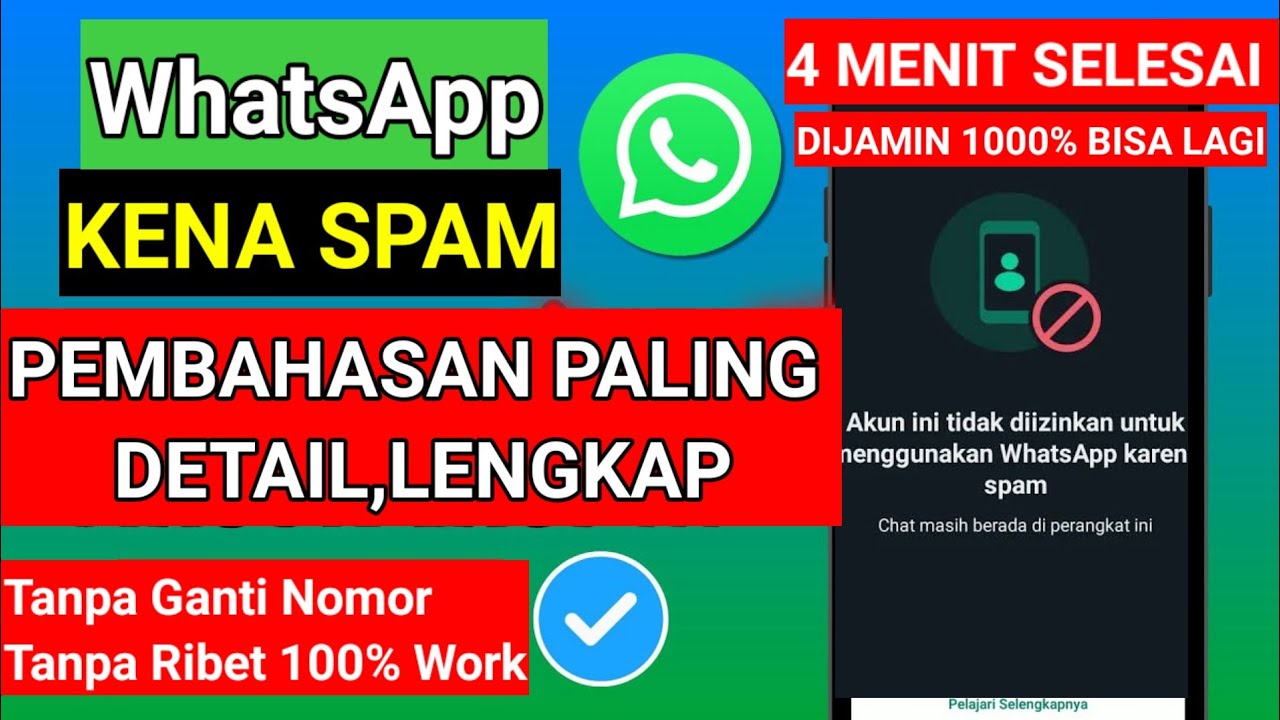 Oppo A31,Vivo Y17 Tidak Bisa WhatsApp, Wa Kena Spam Terus, Pake Cara Ini Pasti Bisa⁉️
