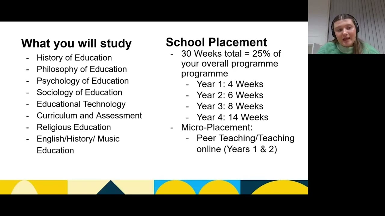 DC010, DC011 & DC012   Religious Education - CAO Virtual Information Evening 2025