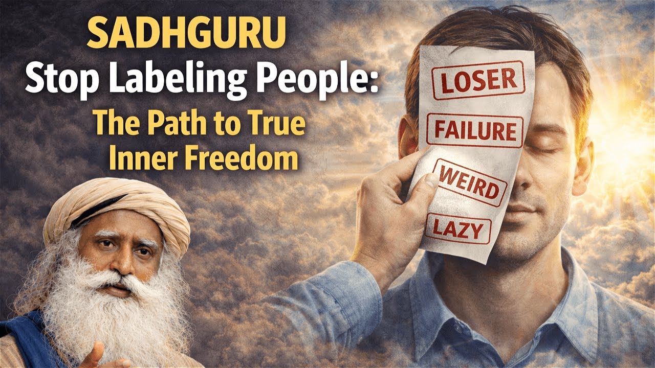 Stop Labeling People: The Path to True Inner Freedom #sadhguru #motivation #spiritualjourney