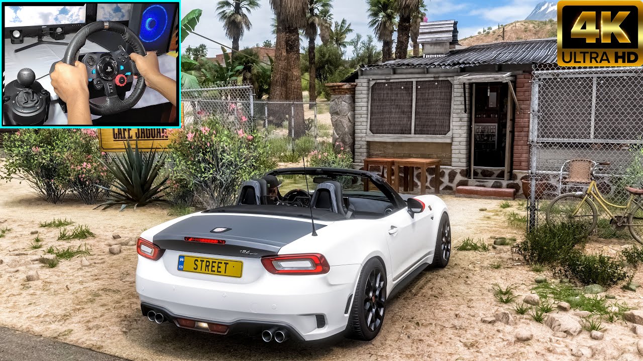 Fiat Spider 124 | Forza Horizon 5 | Logitech G29 Gameplay