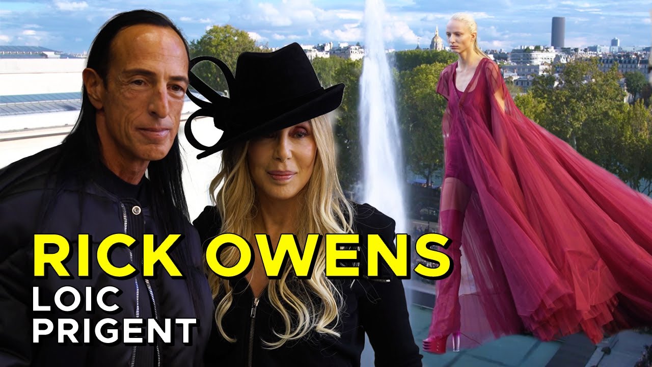 RICK OWENS: HE DID PINK THIS SEASON! CHER APPROVED!