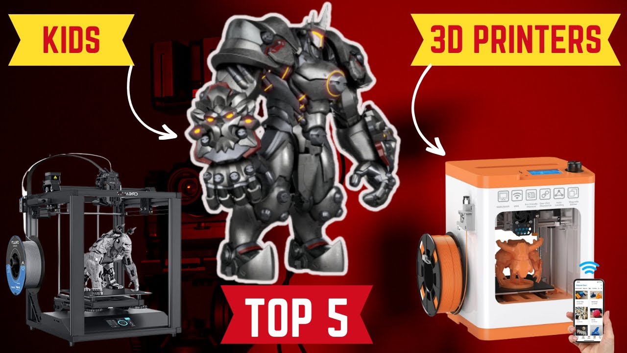 Top 5 Best 3D Printers For Kids In 2024