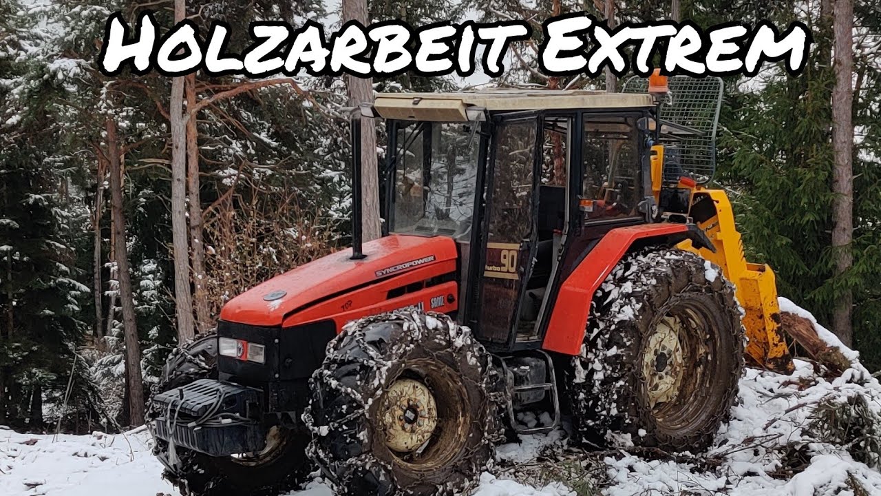 🌲Forstarbeit im extremen Gelände🌲 | Holzarbeit am Limit |