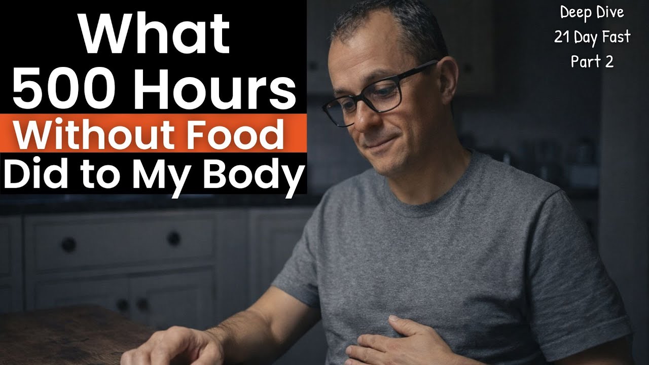 What 500 Hours Without Food Did to My Body (21-Day Fast, Fully Tracked)