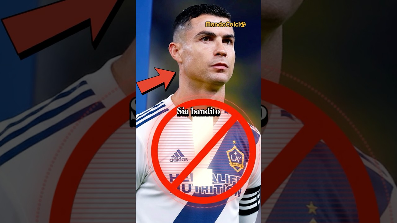 Perch&eacute; Ronaldo &egrave; stato bandito dalla MLS? 😳😰